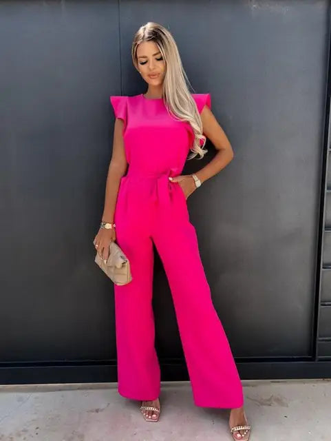 Gwyneth- Jumpsuit mit Rüschen