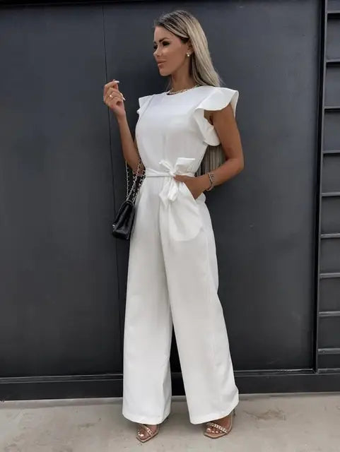 Gwyneth- Jumpsuit mit Rüschen