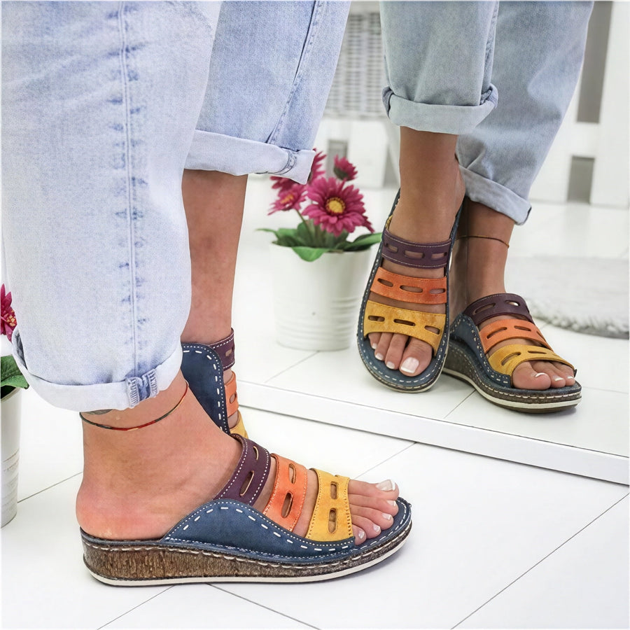 Stella - Keilabsatzsandalen