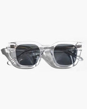 Caleb | Quadratische Sonnenbrille im Vintage-Stil für Männer