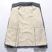 Herren Lässige Fleecejacke | Winter