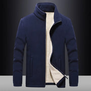 Herren Lässige Fleecejacke | Winter