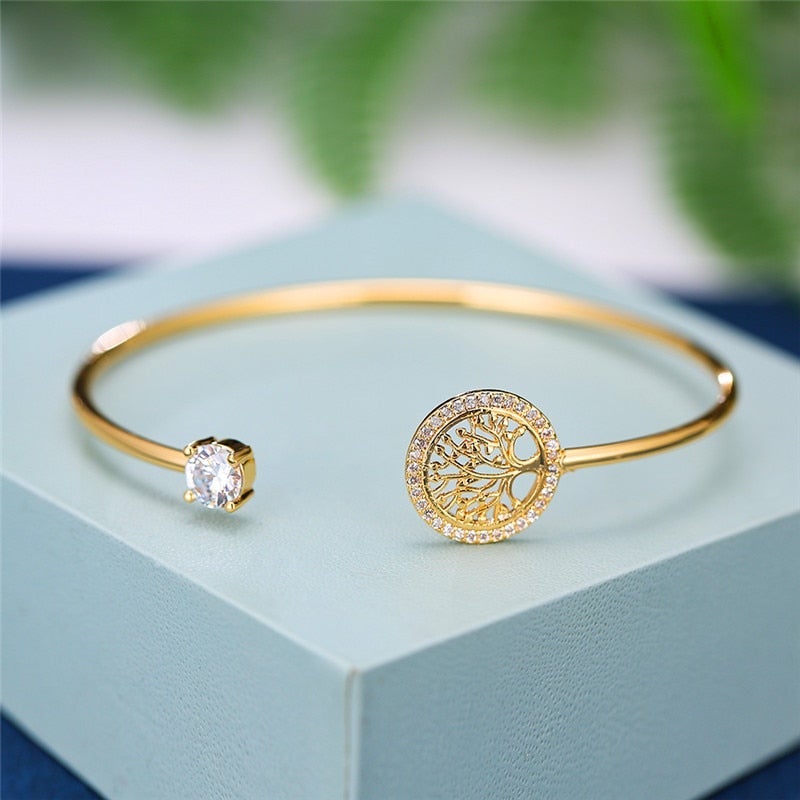 Lebensbaum verstellbares Armband