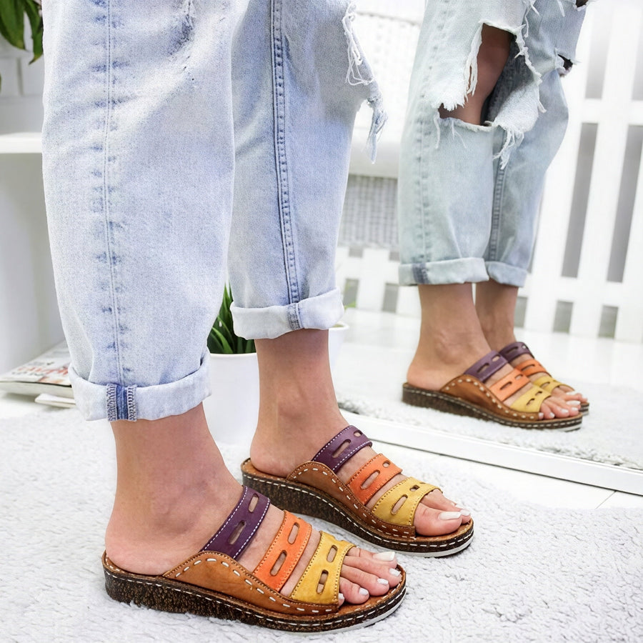Stella - Keilabsatzsandalen