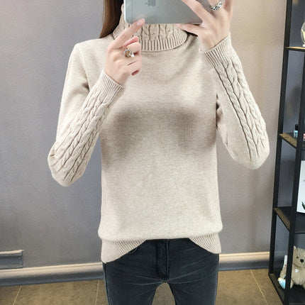 Christina | Weicher hochgeschlossener Pullover mit Kaschmir-Gefühl