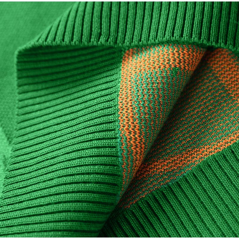 Chio - Geometrischer Rundhalspullover mit markantem Muster