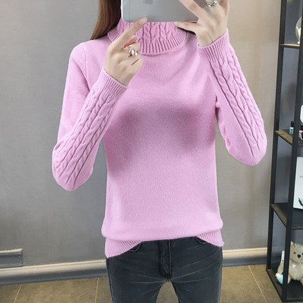 Christina | Weicher hochgeschlossener Pullover mit Kaschmir-Gefühl