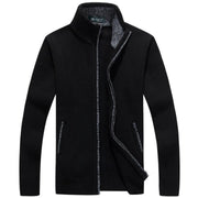 Lässige Strickjacke Mit Stehkragen Für Herren | Winter
