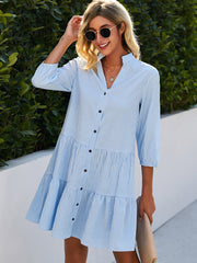 Frieda | Sommerkleid in Hellblau