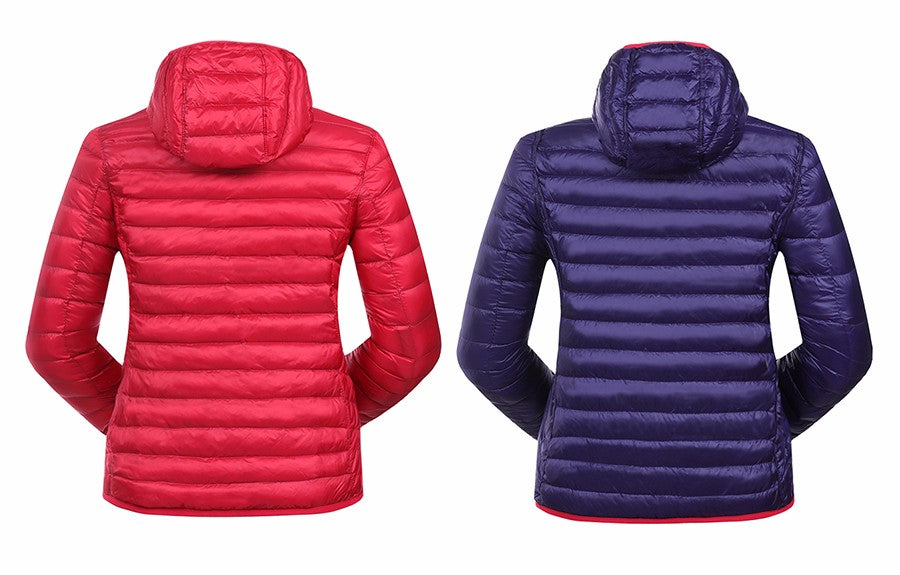 Stilvolle Wendbare Damen Daunenjacke - Aurora