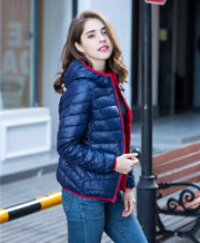 Stilvolle Wendbare Damen Daunenjacke - Aurora