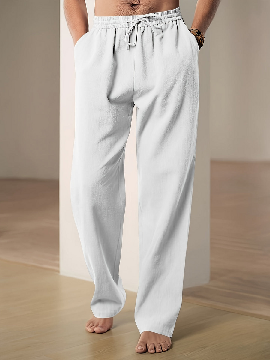 Herren Leinenhose - Komfortable und Stilvolle Leinenhose