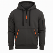 Halfzip Hoodie für Herren – entspannter und stylischer Freizeitpullover
