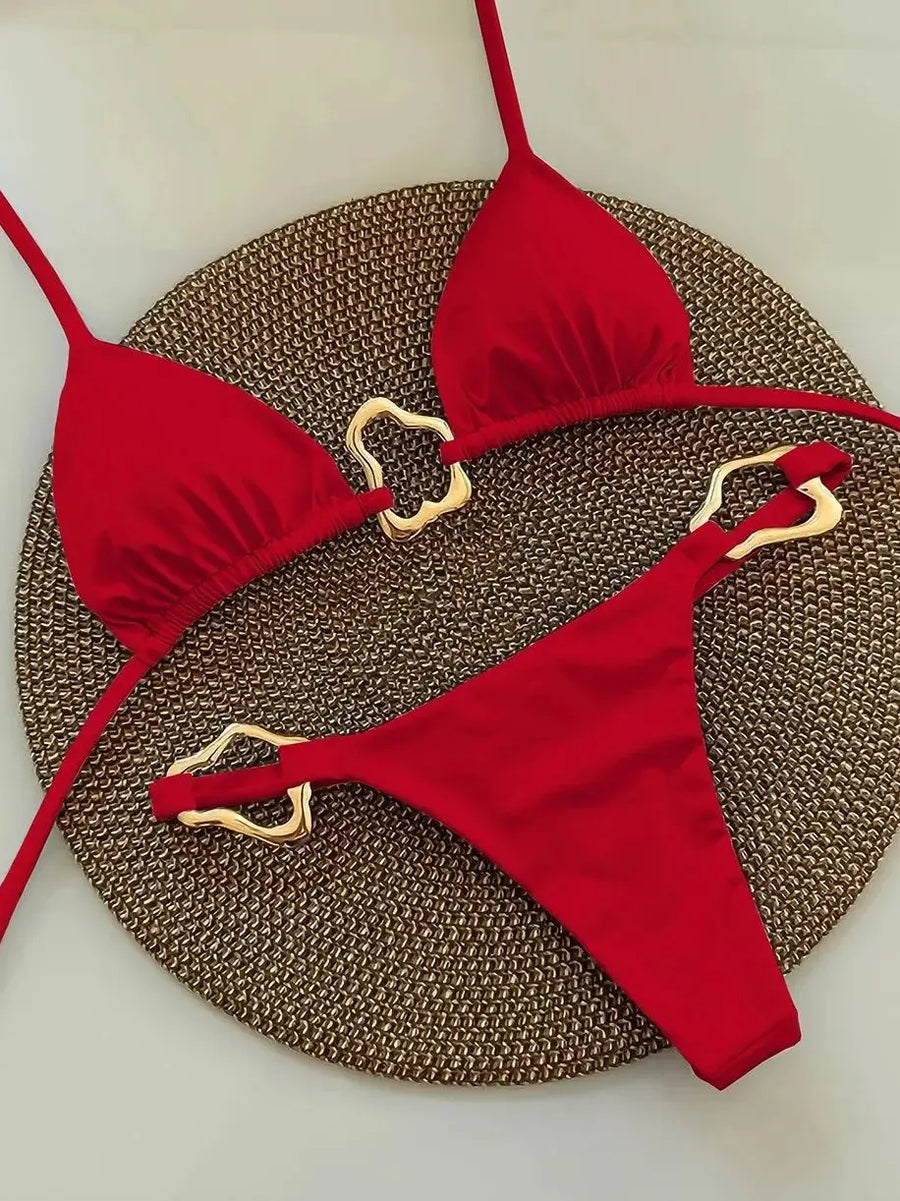 Micro bikini halterneck | Costume da bagno da donna