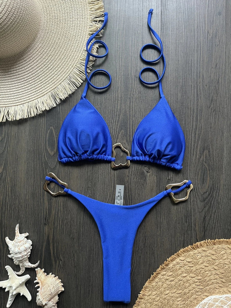 Micro bikini halterneck | Costume da bagno da donna