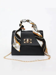 Handtasche Damen | Kettenriemen & Eleganter Drehverschluss