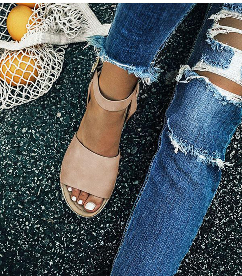Heidi-Mode | Smart Höhen Stilvolle Sandalen