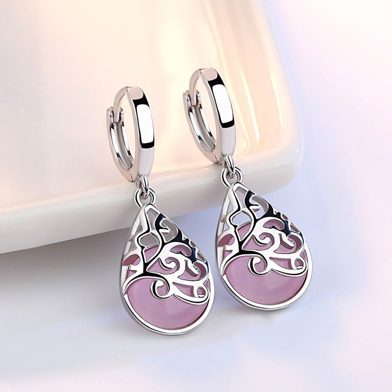Ohrringe „Lebensbaum“ aus 925er Sterling Silber