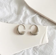 Luxusohrringe aus Gold und Silber