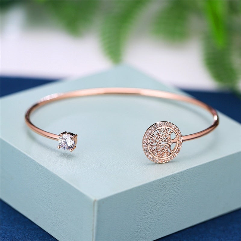 Lebensbaum verstellbares Armband