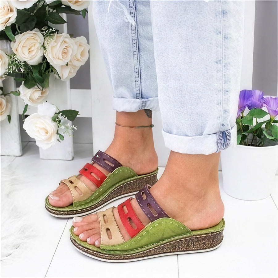 Stella - Keilabsatzsandalen