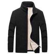 Herren Lässige Fleecejacke | Winter