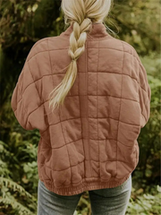 Oversized Gefütterte Übergangsjacke - Eliza
