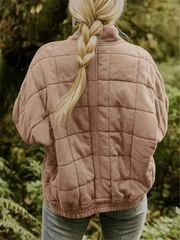 Oversized Gefütterte Übergangsjacke - Eliza