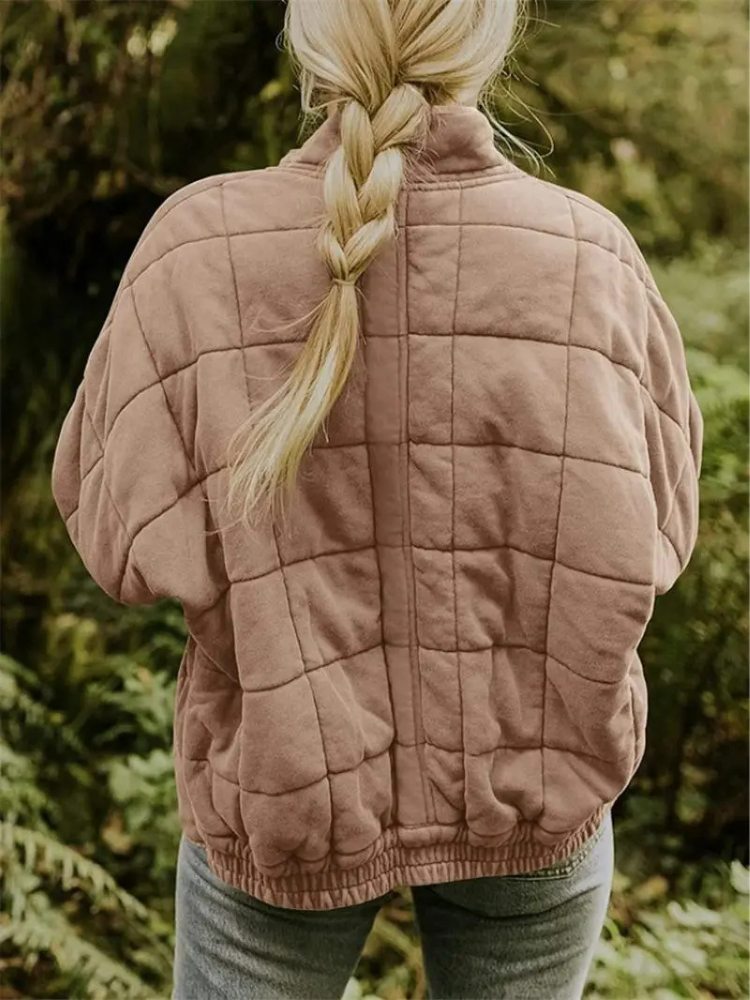 Oversized Gefütterte Übergangsjacke - Eliza