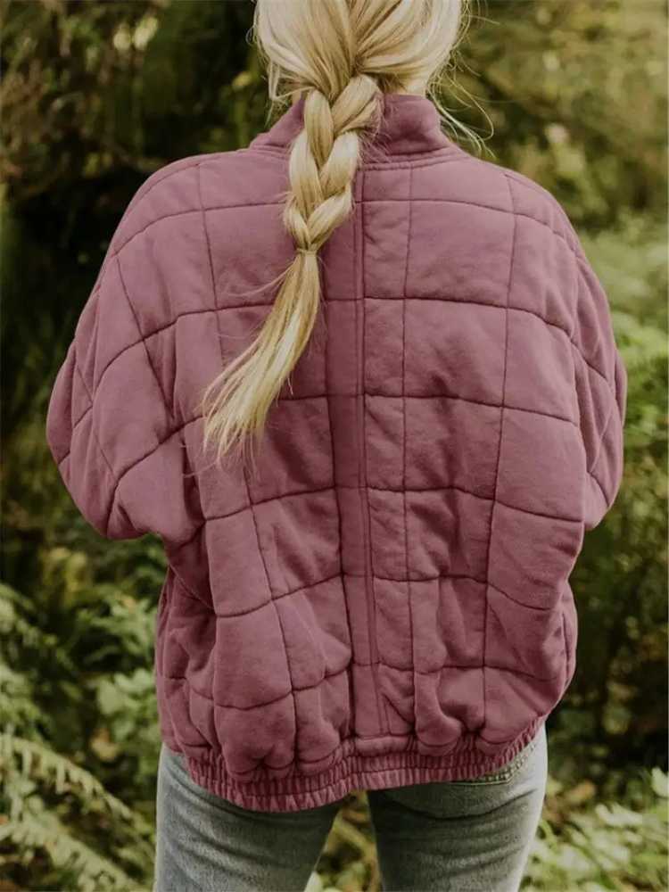Oversized Gefütterte Übergangsjacke - Eliza