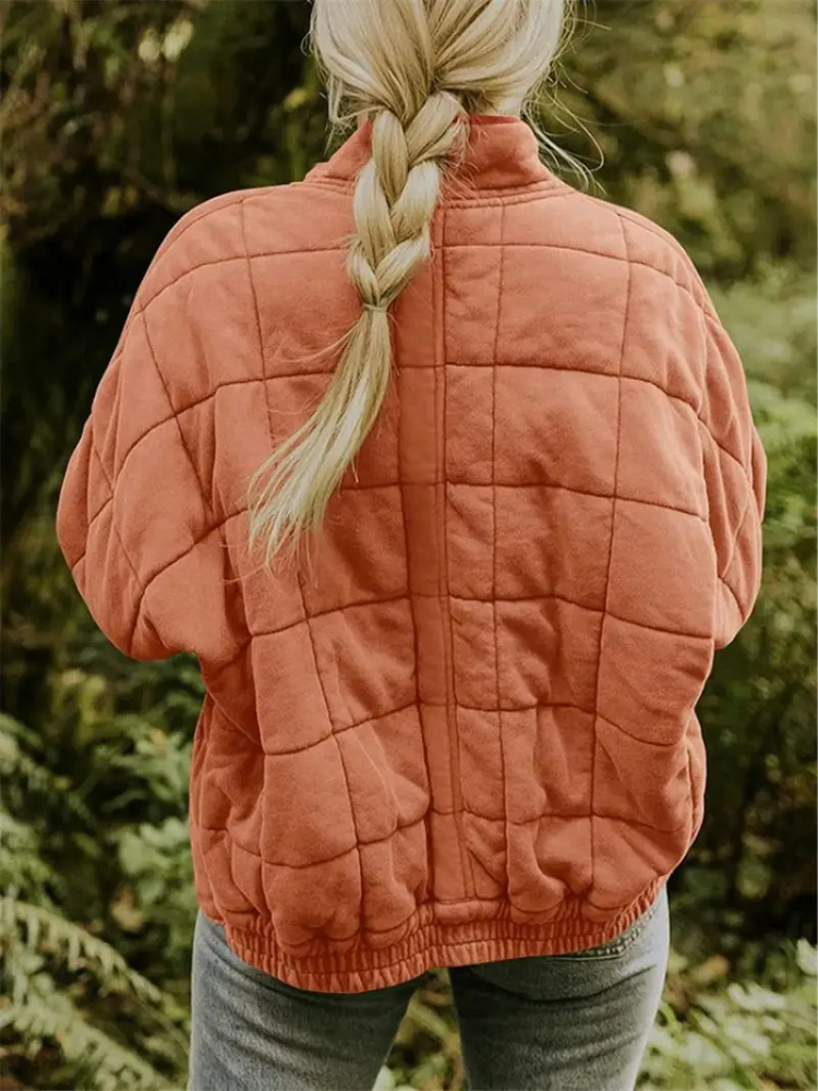 Oversized Gefütterte Übergangsjacke - Eliza