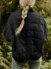 Oversized Gefütterte Übergangsjacke - Eliza