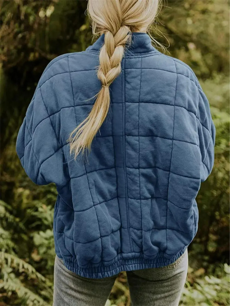 Oversized Gefütterte Übergangsjacke - Eliza