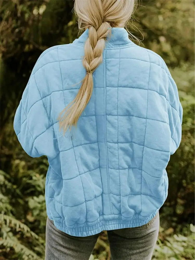 Oversized Gefütterte Übergangsjacke - Eliza