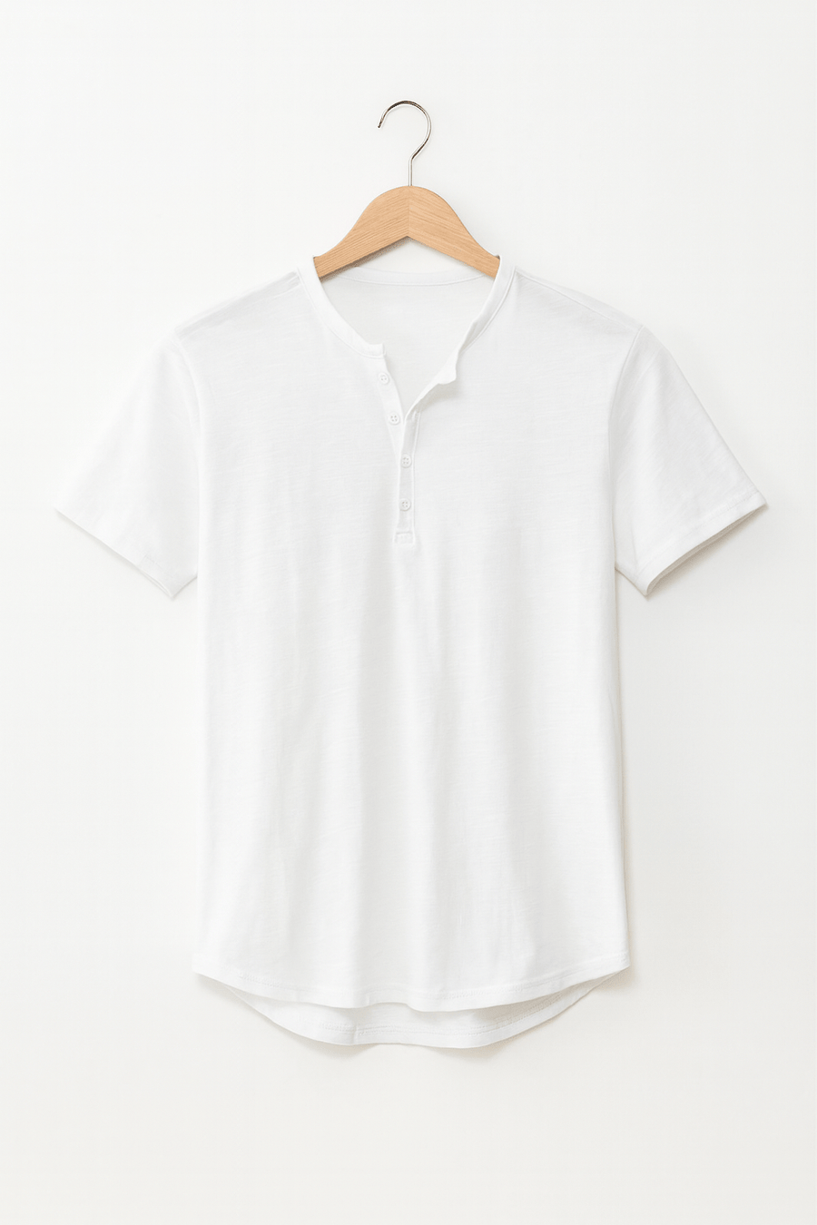 Henley Shirt Herren | Knopfleiste & Bequemer Sitz
