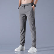 Pantaloni da uomo con coulisse | Pantaloni casual ad asciugatura rapida