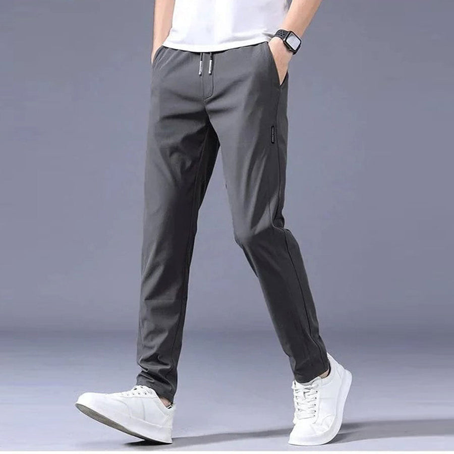 Pantaloni da uomo con coulisse | Pantaloni casual ad asciugatura rapida