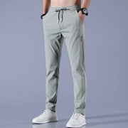 Pantaloni da uomo con coulisse | Pantaloni casual ad asciugatura rapida