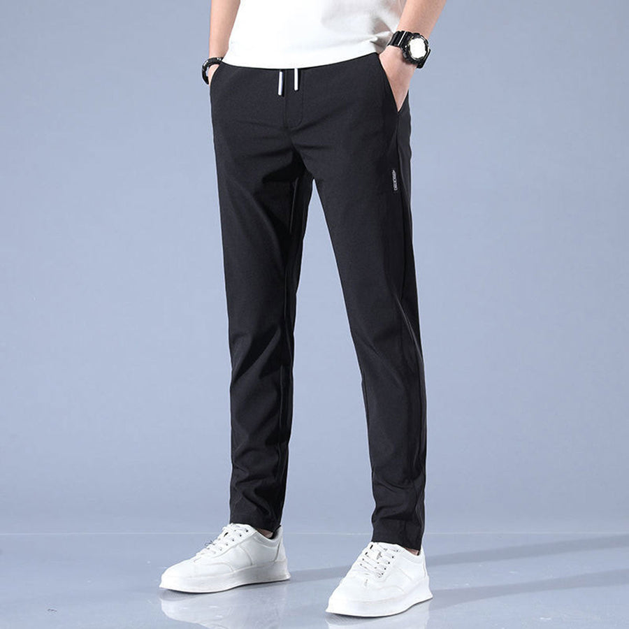 Pantaloni da uomo con coulisse | Pantaloni casual ad asciugatura rapida
