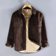Herren Overshirt Corduroy Trendy und Bequem