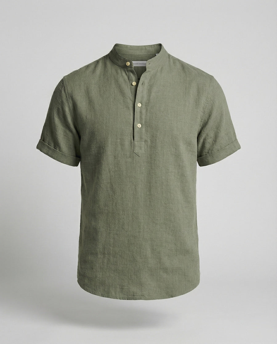 Polo da uomo con scollo a V | Maglia casual a manica corta