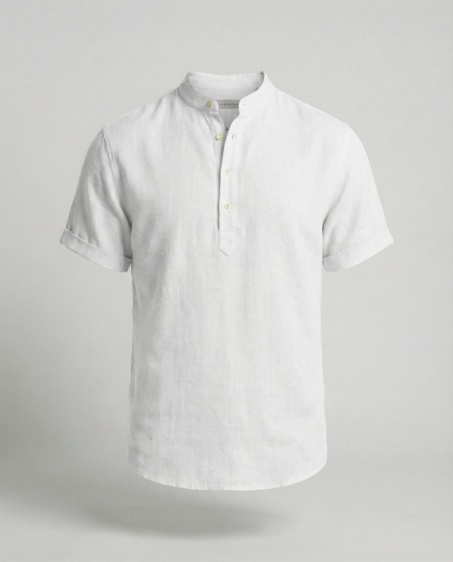 Polo da uomo con scollo a V | Maglia casual a manica corta