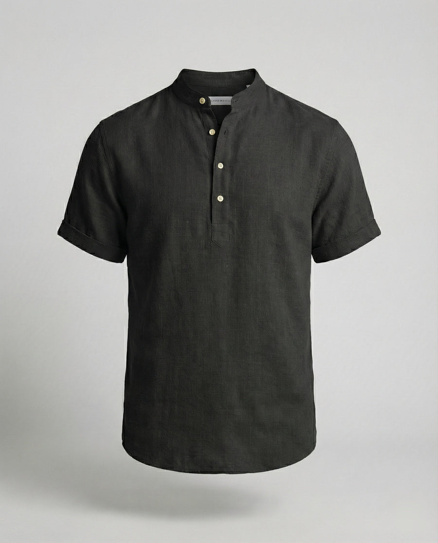 Polo da uomo con scollo a V | Maglia casual a manica corta
