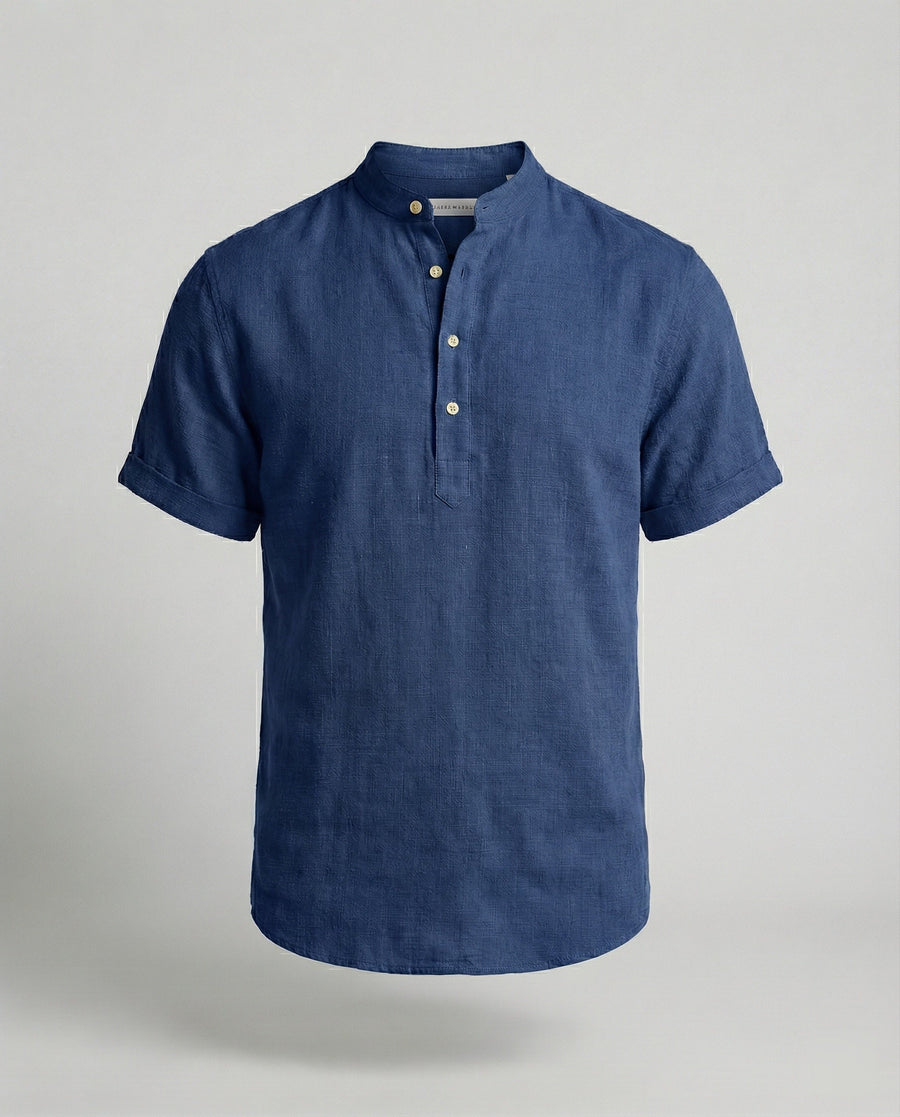 Polo da uomo con scollo a V | Maglia casual a manica corta