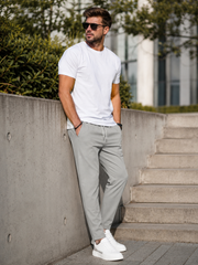 Pantaloni elasticizzati uomo | Pantaloni comodi per lavoro e tempo libero