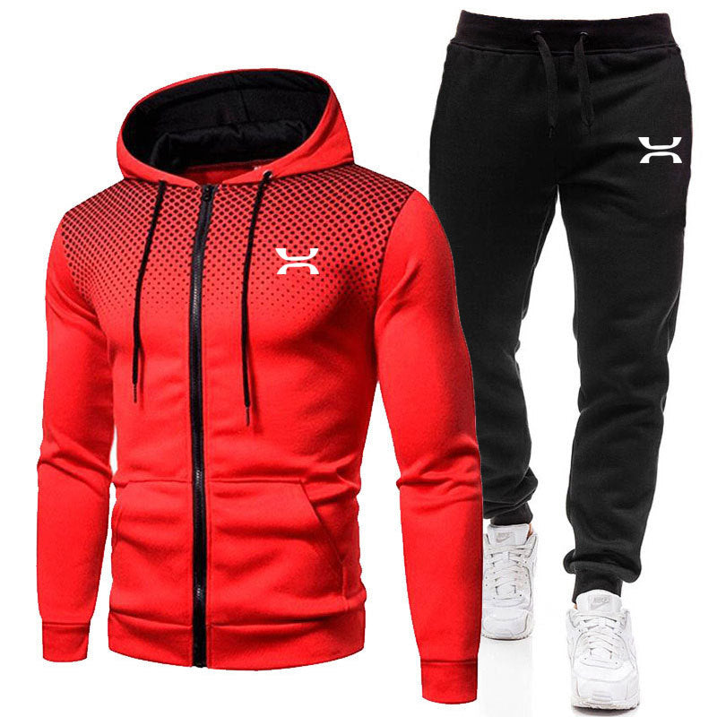 Completo tuta da uomo | felpa con cappuccio e pantaloni da jogging