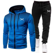 Completo tuta da uomo | felpa con cappuccio e pantaloni da jogging