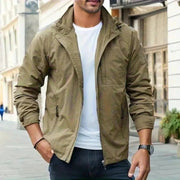 Giacca da mezza stagione da uomo | giacca casual leggera Regular Fit
