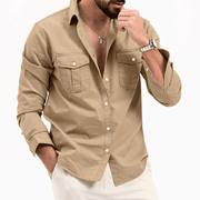 Herrenhemd Leicht Casual Stil