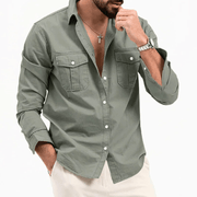 Herrenhemd Leicht Casual Stil
